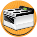 Oven Bake Icon